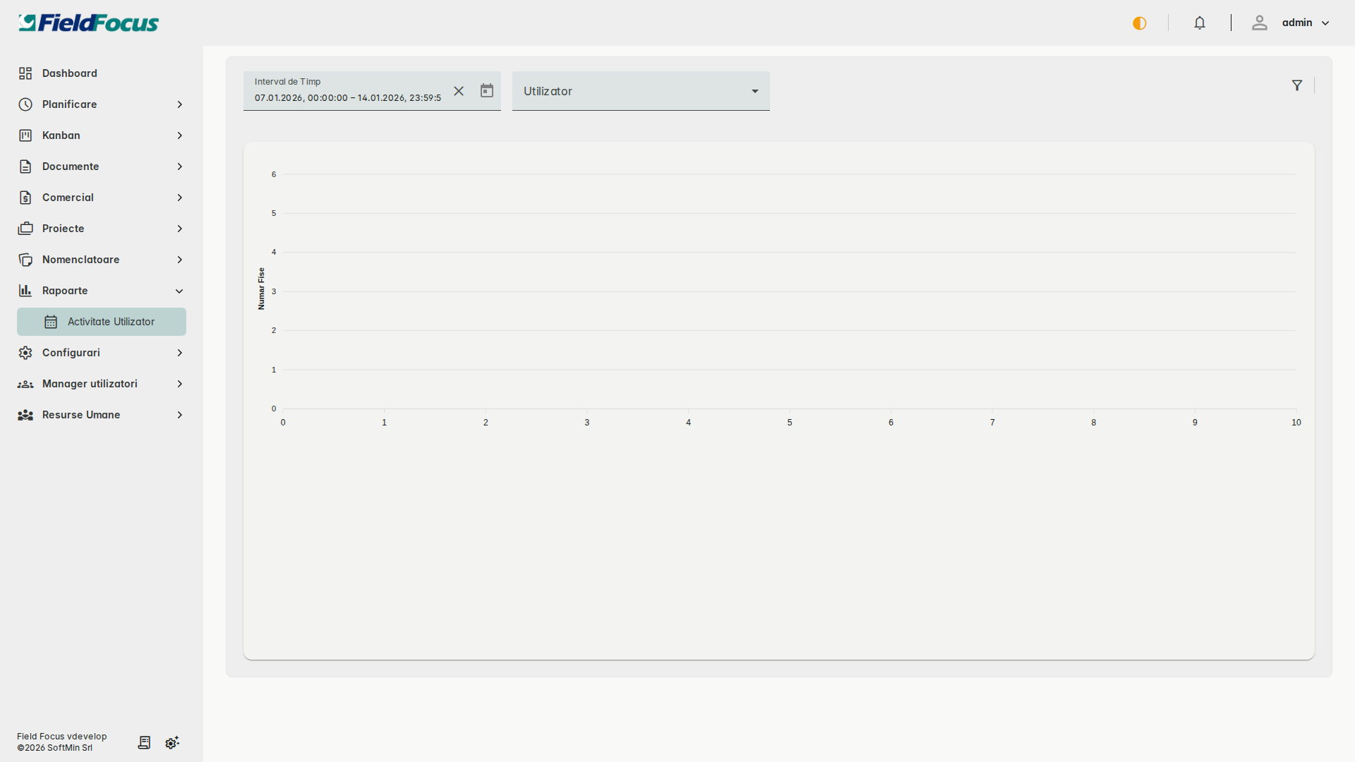 Secțiunea de rapoarte